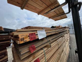 Ca. 37x Douglas vlonderplanken, 25x140mm, lengte 400cm